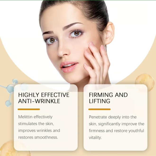 Last Day Of Discount 🔥 Bee Venom Wrinkle Removal Cream