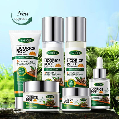 Licorice Root Whitening Skin Care Set
